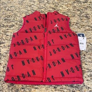 Jordan Kids Red Vest